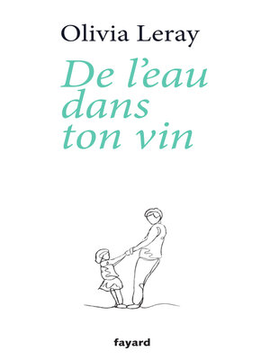 cover image of De l'eau dans ton vin